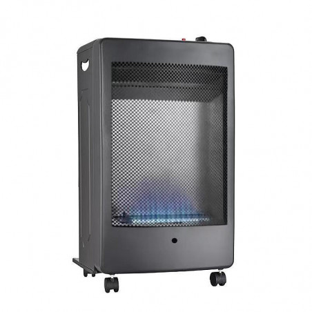 Aragaz pe gaz ELITE EBF-1364, 3.8 kW, 35 m2, 327 g/h, 2 trepte, senzor de oxigen ODS, protecție la înclinare, aprindere piezoelectrică, Negru