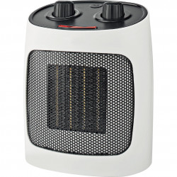 Aragaz ceramic ELITE ECH-1373, 2000W, Până la 20 m2, 2 moduri, Indicator luminos, Protecție la răsturnare, Alb/negru