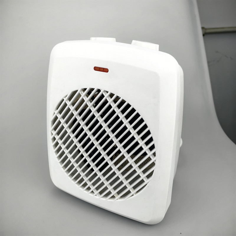 Ventilator ELITE EFH-1385, 2000W, 20 m2, 3 trepte, Termostat reglabil, Indicator de putere, Alb