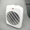 Ventilator ELITE EFH-1385, 2000W, 20 m2, 3 trepte, Termostat reglabil, Indicator de putere, Alb