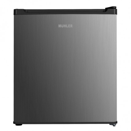 Frigider mini bar Muhler MB51IF, 41 l, Clasa F, Ușă reversibilă, R600a, Inox