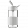 Sticla Buydeem CD1017-OW, 500 ml, Pai incorporat, Rezistenta la scurgeri, Sticla rezistenta la caldura pana la 150°C, Fara BPA, Alb