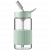 Sticla Buydeem CD1017-CG, 500 ml, Pai incorporat, Rezistenta la scurgeri, Sticla rezistentă la caldura pana la 150°C, Fara BPA, Verde