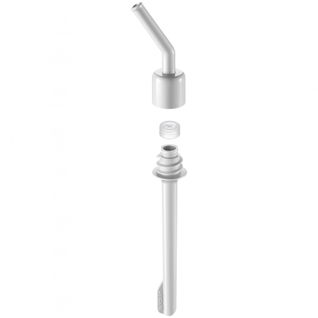 Sticla Buydeem CD1017-CG, 500 ml, Pai incorporat, Rezistenta la scurgeri, Sticla rezistentă la caldura pana la 150°C, Fara BPA, Verde