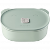 Cutie pentru pranz ceramica Buydeem CT3007-CG, 500 ml, 19.5x11x16.5 cm, Rezistenta la caldura pana la 230°C, Compatibilă cu cuptorul si cuptorul cu microunde, Verde