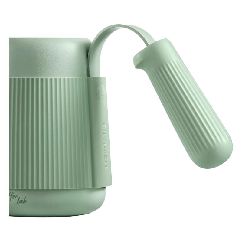 Cafetiera Gooseneck BUYDEEM CD2006, 350 ml, Otel inoxidabil, Verde