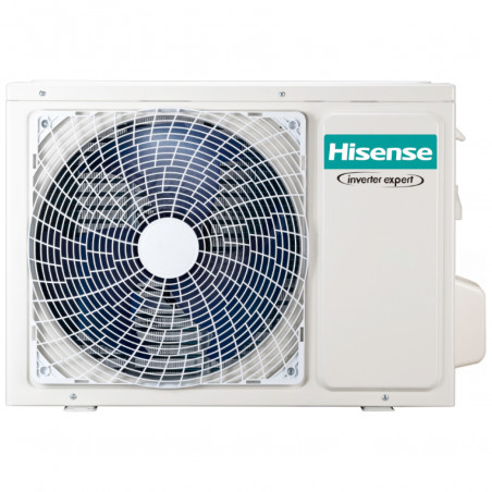 Aer condiționat cu invertor Hisense WINGS PRO KB35YR3E, 12000 BTU, A++/A+, 24 m2, Wi-Fi, Hi-Nano, Control vocal, I Feel, Alb