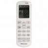 Aer condiționat cu invertor Hisense WINGS PRO KB35YR3E, 12000 BTU, A++/A+, 24 m2, Wi-Fi, Hi-Nano, Control vocal, I Feel, Alb