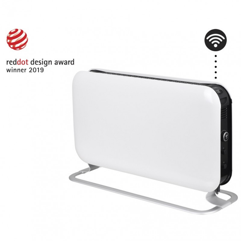 Încălzire prin pardoseală Mill CO1200WIFI3, 1200W, 18 m2, Wi-Fi + App, Calibrare temperatură, Fereastră deschisă, Protecție copii, Protecție la răsturnare, Alb