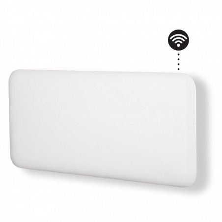 Panou încălzitor Mill Invisible WiFi PA1500WIFI3, 1500W, 23 m2, 10 setări de temperatură, Wi-Fi, Bluetooth, IPX4, alb