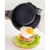 Cratita BUYDEEM CP141, 1.8 l, Capac din sticla, Aluminiu turnat, Fara PFOA, Acoperire antiaderenta, Verde