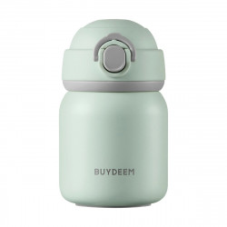 Termos BUYDEEM TAN200, 200 ml, Capac cu infiletare etansa, Otel inoxidabil, Verde