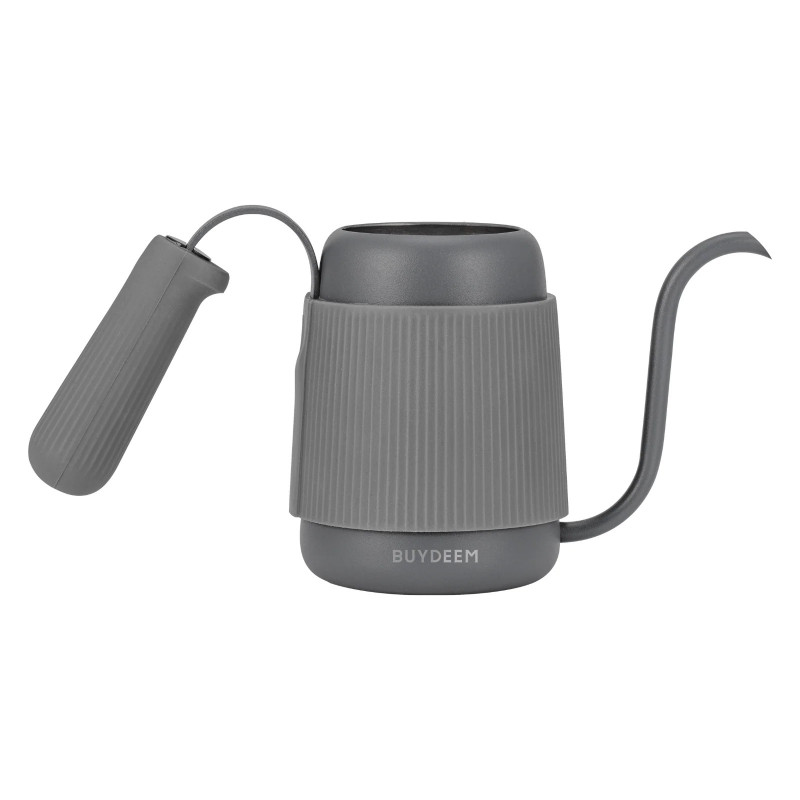 Cafetieră cu gât de gâscă BUYDEEM CD2006, 350 ml, oțel inoxidabil, negru