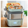 Cutie pentru pranz ceramica Buydeem CT3007-MY, 500 ml, 19.5x11x16.5 cm, Rezistenta la căldura pana la 230°C, Compatibila cuptor si cuptor cu microunde, Galben