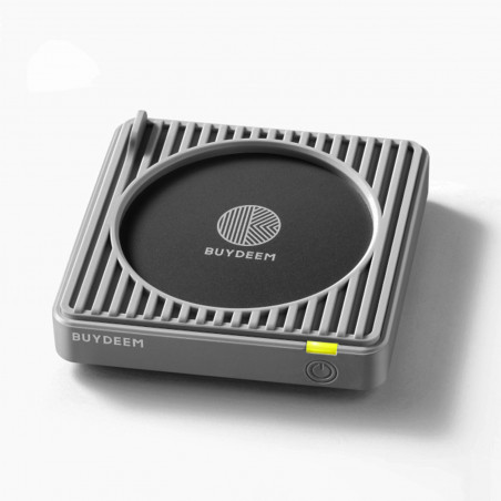 Incalzitor de pahare/cani BUYDEEM OA2001, 24W, 2 setari, Oprire automată, Rezistent la apa, Gri