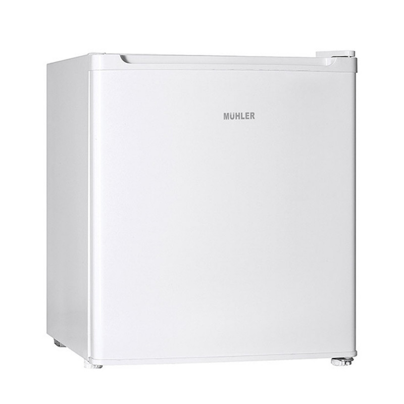 Frigider mini bar Muhler MB51WF, 41 l, Clasa F, Ușă reversibilă, R600a, Alb