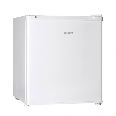 Frigider mini bar Muhler MB51WF, 41 l, Clasa F, Ușă reversibilă, R600a, Alb