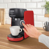 Espressor Bosch Tassimo Finesse TAS16B3, 1400W, 3.3 bar, 0.7 litri, Autocuratare, T-Discs, Intellibrew, 70 bauturi, Rosu