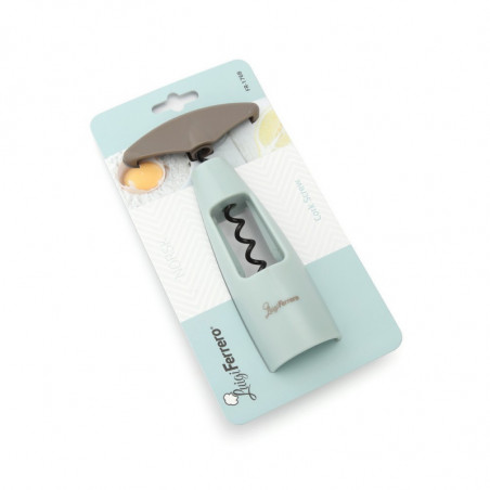 Tirbușon Luigi Ferrero Norsk FR-1768, Mâner ergonomic, Turcoaz