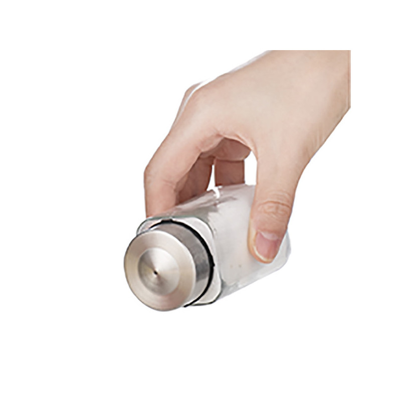 Set sărier Luigi Ferrero Rome FR-7902R, 100 ml, 3 bucăți, Suport, Oțel inoxidabil, Transparent/inox