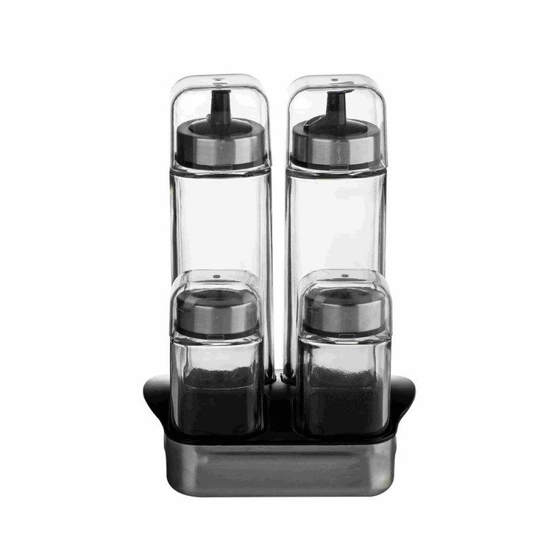 Luigi Ferrero Rome FR-7904R, 270 ml, 5 bucăți, Sticlă, Oțel inoxidabil, Transparent/inox