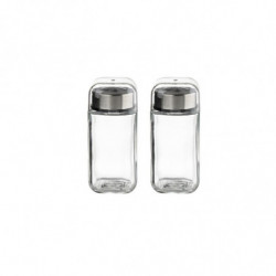 Luigi Ferrero Rome FR-7904R, 270 ml, 5 bucăți, Sticlă, Oțel inoxidabil, Transparent/inox