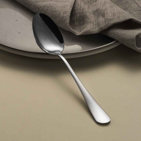 Set de 3 linguri pentru masa principală Luigi Ferrero Prima FR-3181, Oțel inoxidabil, Argint