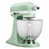 Mixer planetar KitchenAid Artisan Elegance 5KSM125EPT, 300W, 4.8 l, Actionare directa, 10 viteze, Verde deschis