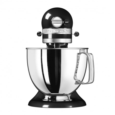 Mixer planetar KitchenAid Artisan Elegance 5KSM125EOB, 300W, 4.8 litri, Actionare directa, 10 viteze, Negru