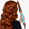 Ondulator Dyson HS08 Airwrap i.d.™ Curly+Coily CePa/Tz, 1300W, 13.5 l/s, Ondulare automată, Ionizare, 3 viteze, 3 temperaturi, Bluetooth, Patină ceramică/topaz