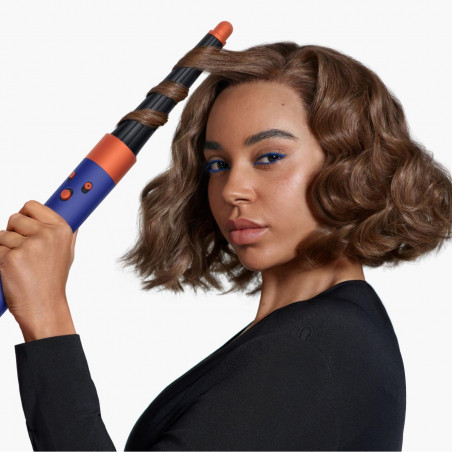 Dyson HS08 Airwrap i.d.™ Straight + Wavy T1/T2 Vi/To ondulator de păr, 1300W, 13.5 l/s, ondulator automat, ionizare, 3 viteze, 3 temperaturi, Bluetooth, Purple/Topaz