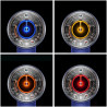 Uscator de par Dyson Supersonic Nural HD16 VnBu/Topaz, 1600W, 3 viteze, 4 temperaturi, Ioni negativi, 5 accesorii, Scalp Protector, Albastru/Topaz