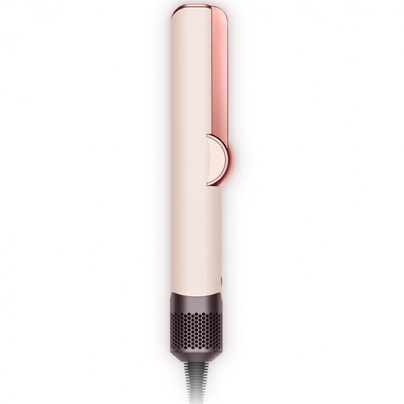 Placa de păr Dyson HT01 Airstrait CePk/RoGd, 1600W, Mach 140C, Ionizare, 6 niveluri de temperatură, Protecție pentru păr, Finisaj cupru, Afișaj LCD, Ceramică trandafir / aur roz