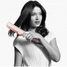 Placa de păr Dyson HT01 Airstrait CePk/RoGd, 1600W, Mach 140C, Ionizare, 6 niveluri de temperatură, Protecție pentru păr, Finisaj cupru, Afișaj LCD, Ceramică trandafir / aur roz