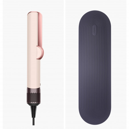 Placa de păr Dyson HT01 Airstrait CePk/RoGd, 1600W, Mach 140C, Ionizare, 6 niveluri de temperatură, Protecție pentru păr, Finisaj cupru, Afișaj LCD, Ceramică trandafir / aur roz
