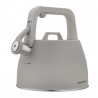 Ceainic cu fluier Klausberg KB 7916, 2.5 l, Maner izolat termic, Inductie, Inox