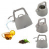 Ceainic cu fluier Klausberg KB 7916, 2.5 l, Maner izolat termic, Inductie, Inox
