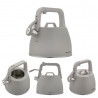 Ceainic cu fluier Klausberg KB 7916, 2.5 l, Maner izolat termic, Inductie, Inox