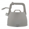 Ceainic cu fluier Klausberg KB 7916, 2.5 l, Maner izolat termic, Inductie, Inox