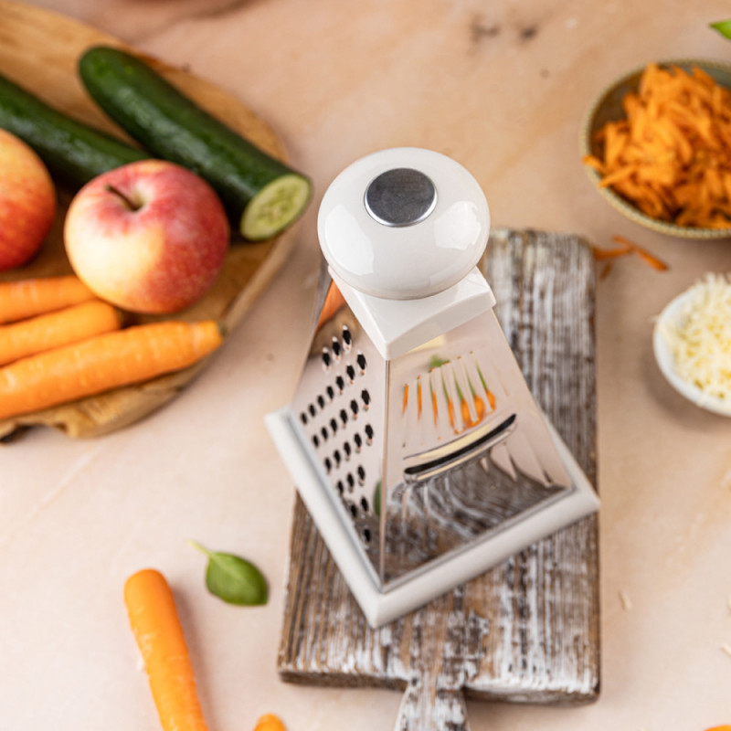 Razatoare Kinghoff KH-1988, 4 suprafete, Fund din silicon, Inox