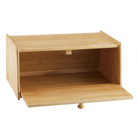 Cutie pentru paine Klausberg KBp 7933, 39.5 cm, Bambus, Maro