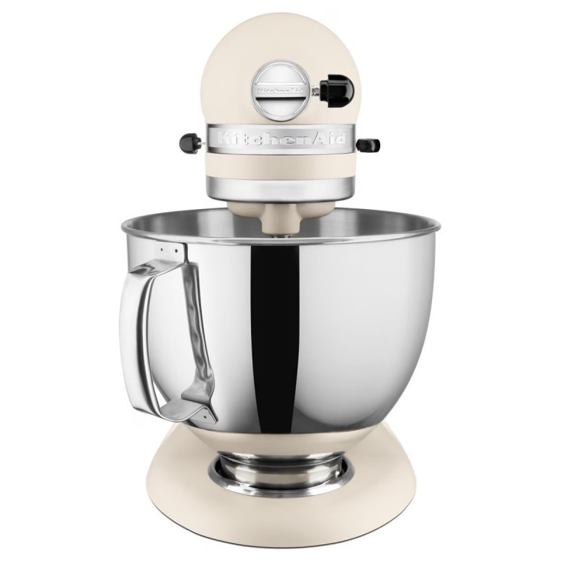 Mixer planetar KitchenAid Artisan Elegance 5KSM175PSEFL, 300 W, 4.8 l, Actionare directa, 10 viteze, Bej