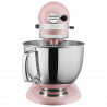 Mixer planetar KitchenAid Artisan Elegance 5KSM175PSEDR, 300 W, 4.8 l, Acționare directă, 10 viteze, Roz