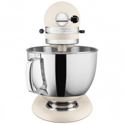 Mixer planetar KitchenAid Artisan Elegance 5KSM125EMH, 300W, 4.8 L, Actionare directă, 10 viteze, Beige