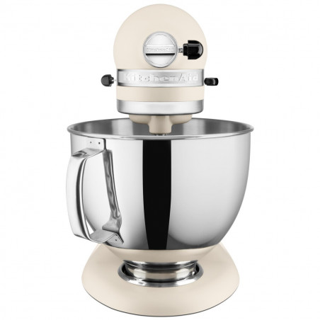 Mixer planetar KitchenAid Artisan Elegance 5KSM125EMH, 300W, 4.8 L, Actionare directă, 10 viteze, Beige