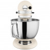 Mixer planetar KitchenAid Artisan Elegance 5KSM125EMH, 300W, 4.8 L, Actionare directă, 10 viteze, Beige