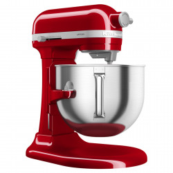 Mixer planetar KitchenAid Artisan 5KSM70SHXEER, 375 W, 6.6 L, 10 viteze, ridicare bol, roșu