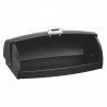 Cutie pentru paine Klausberg KB 7931, 45 cm, Maner ergonomic, Metal, Negru