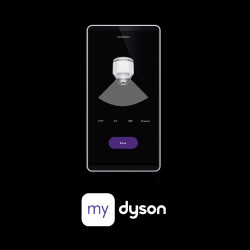Purificator și răcitor de aer Dyson PC2 De-NOx TP12 Wh/Gd, 40W, 40 m2, 10 viteze, oscilație, HEPA, MyDyson™, Wi-Fi, LCD, inteligent, control vocal, mod automat, alb/dorat