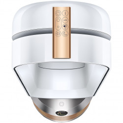 Purificator și răcitor de aer Dyson Cool Formaldehyde™ TP09, 40W, 40 m2, 10 viteze, oscilație, HEPA, Wi-Fi, LCD, control vocal, alb/dorat